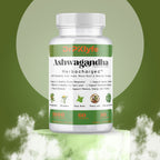 Ashwagandha Complex 5-1 Blend with Rhodiola Rosea Supplement, Maca Root, Holy Basil, Siberian Ginseng for Stress Relief, Focus, Sleep, Energy, Vitality - 180 Capsules, US Lab Certified.