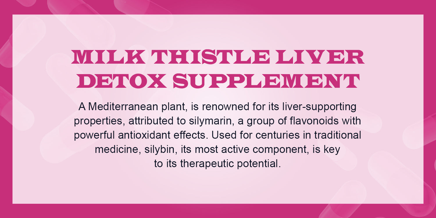 Milk Thistle Capsules for Liver Detox & Cleanse Support – with Dandelion Root, Resveratrol, Artichoke, Moringa, Silymarin – 120 Capsules (60-Day Supply)