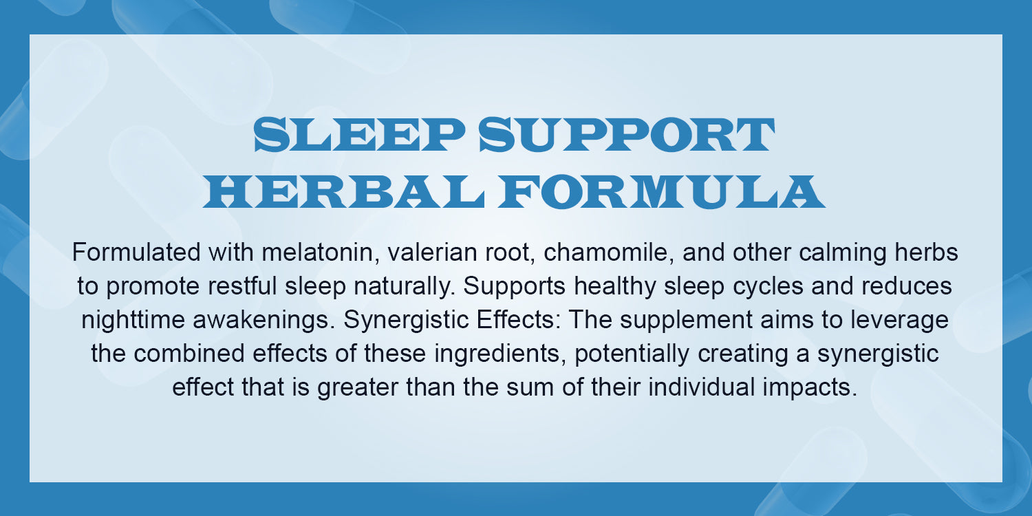 Sleep Aid: Melatonin Valerian Root Passion Flower Chamomile L-Theanine Magnesium GABA Capsules: 630mg, 60 Days Supply for Men & Women|Natural Sleep Aid Solution