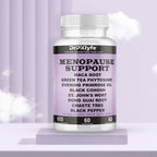 DrPklyfe's Menopause Supplement Capsules 655mg with Maca, Green Tea, Evening Primrose, Black Cohosh, Dong Quai, Chasteberry, Red Clover, Sage, St. John's Wort & Ginseng, Fresh Sage Leaves.