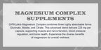 DrPKLyfe® Magnesium Complex Supplement | for relaxation, Sleep and Muscle recovery