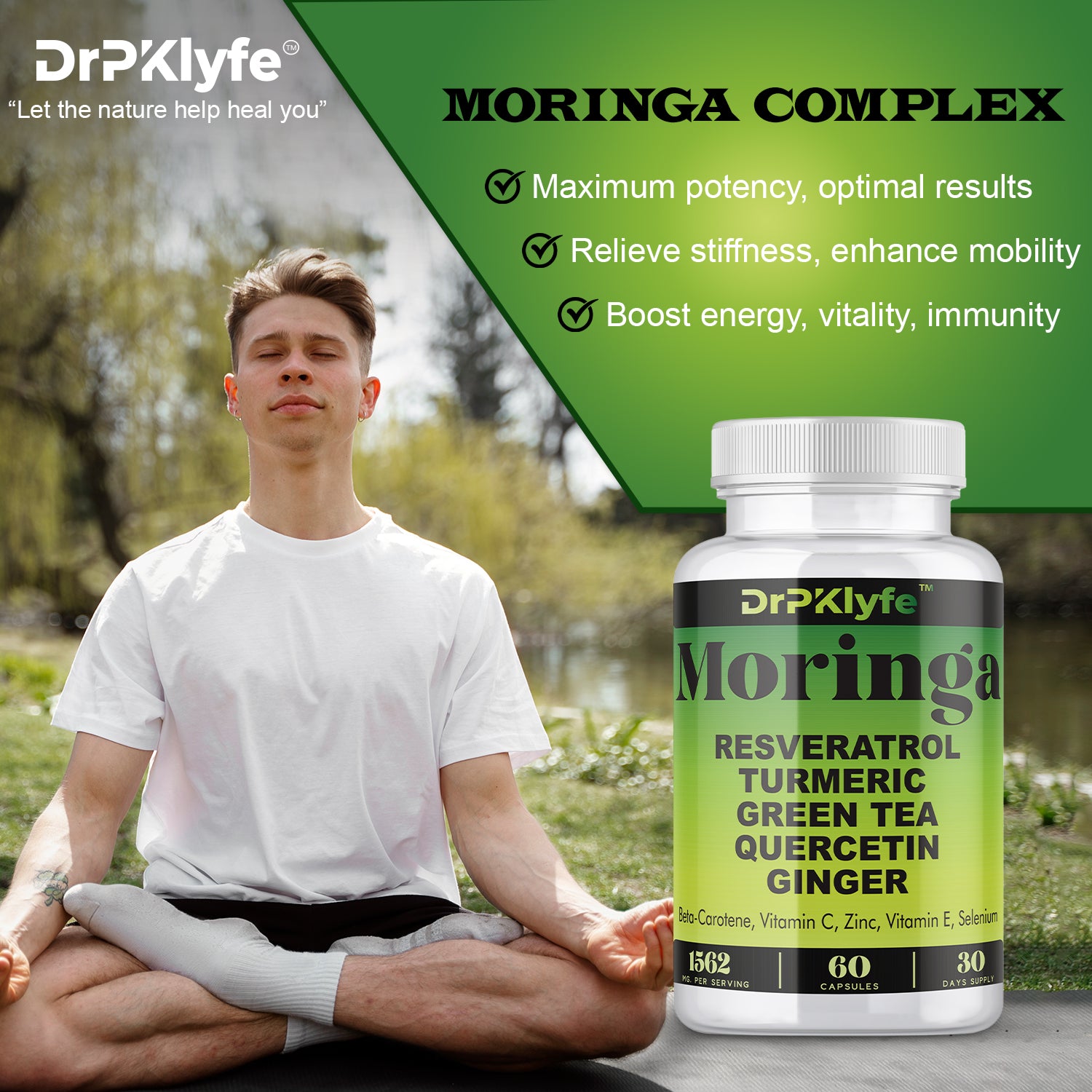 DrPKLyfe® Moringa Complex | anti-inflammatory and nutritional boost