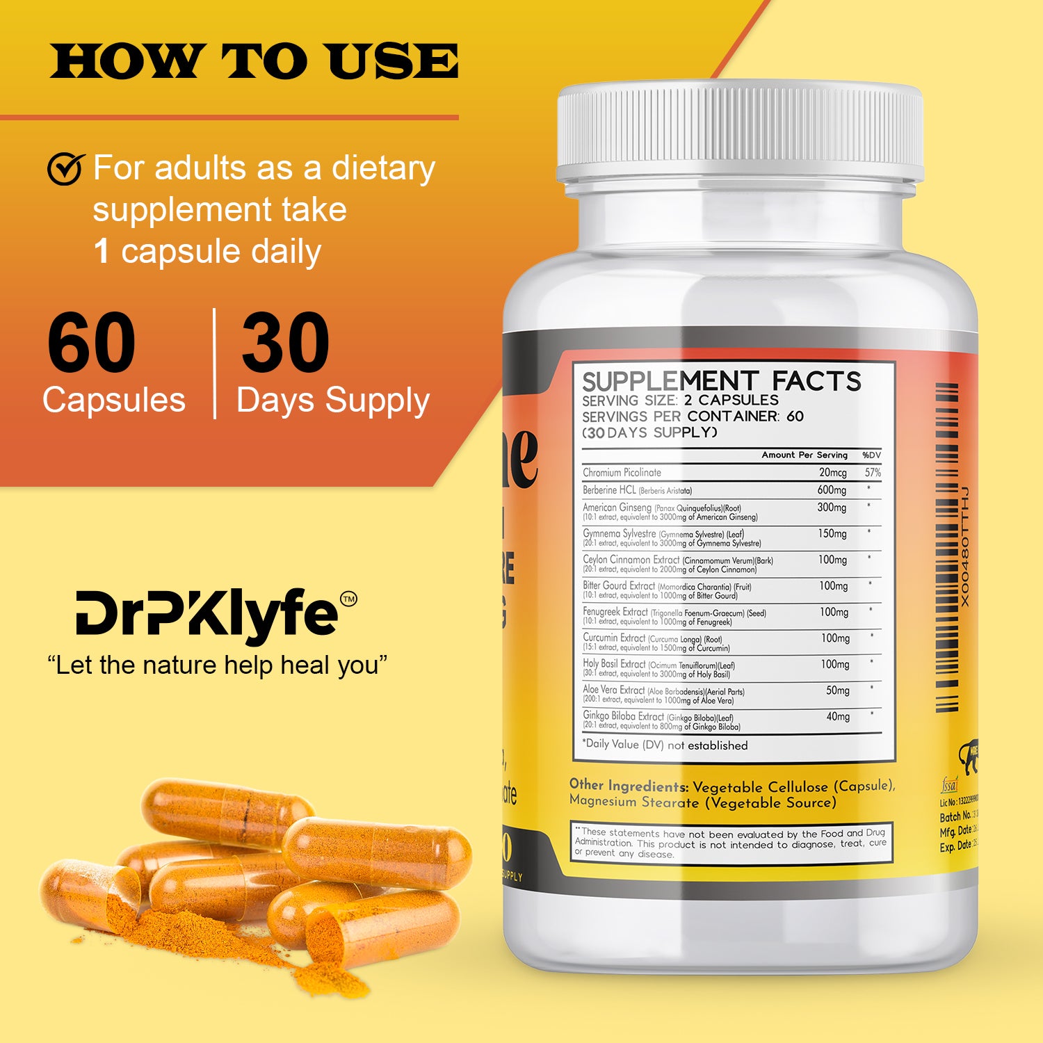 DrPKLyfe® Berberine Complex