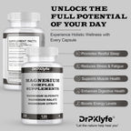 DrPKLyfe® Magnesium Complex Supplement | for relaxation, Sleep and Muscle recovery