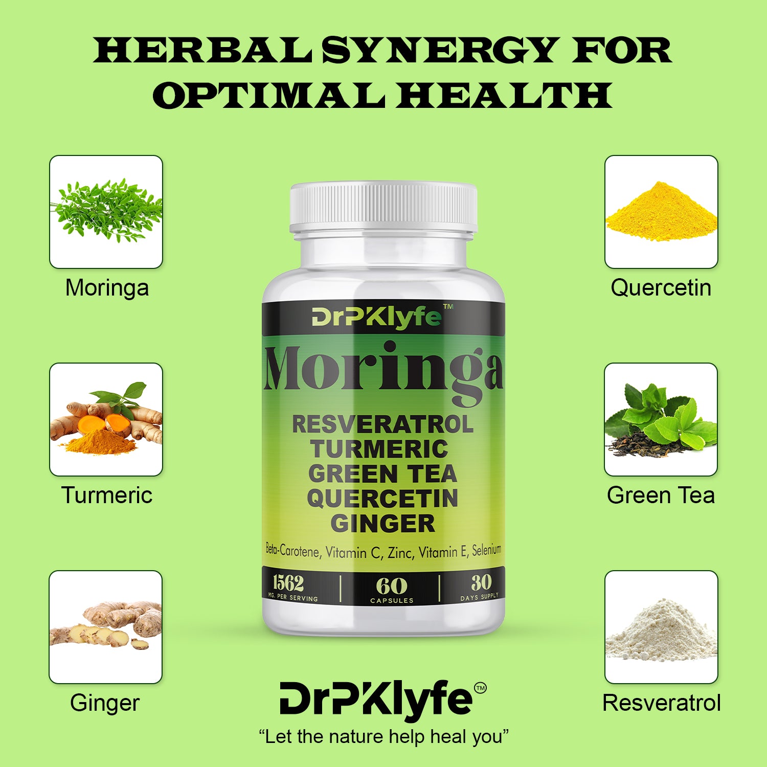 DrPKLyfe® Moringa Complex | anti-inflammatory and nutritional boost