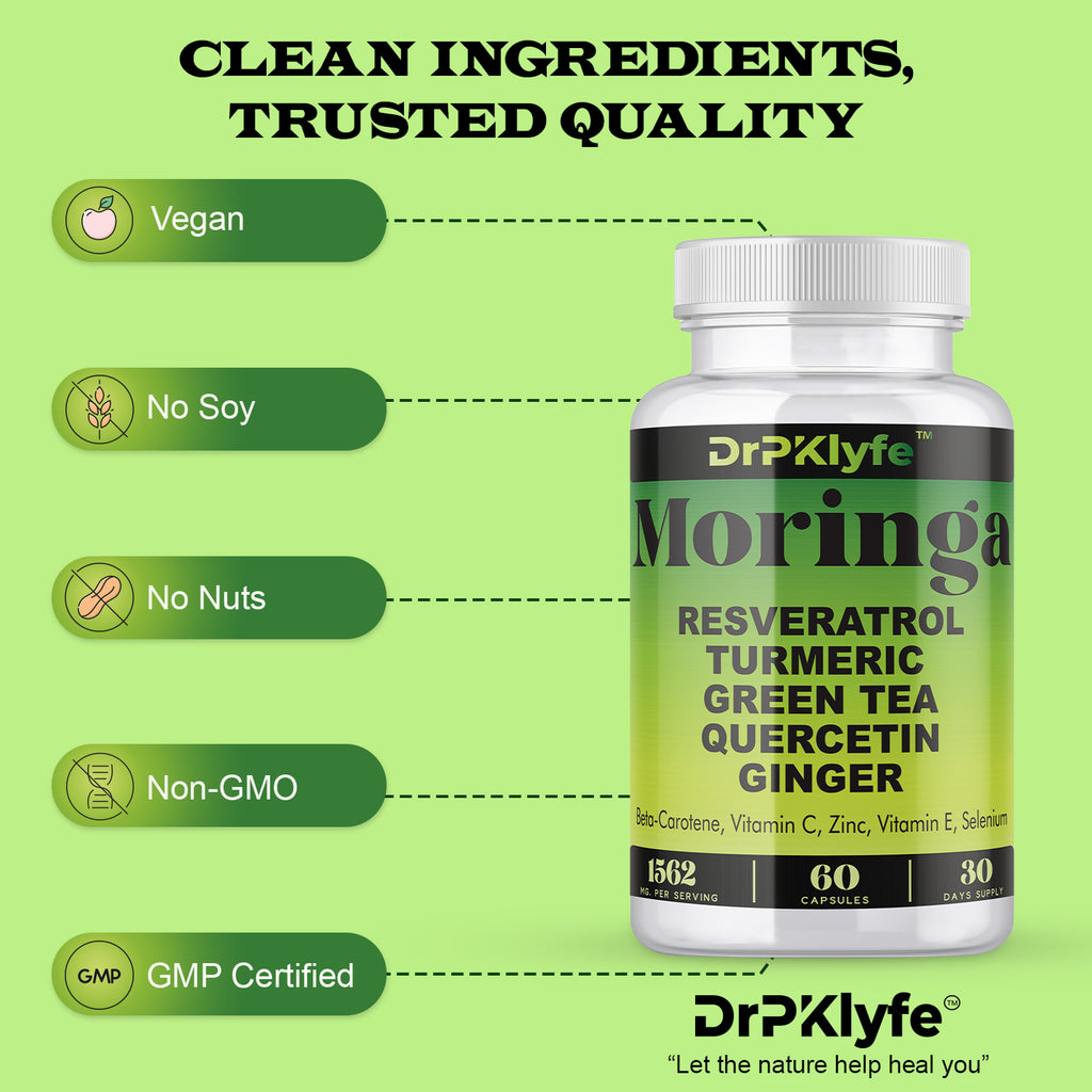 DrPKLyfe® Moringa Complex | anti-inflammatory and nutritional boost