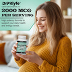 Folic Acid Tablets for Energy, Pregnancy & Nutritional Support – 2000 mcg Folate, Vitamin B9, Prenatal Formula – 250 Tablets (8-Month Supply)